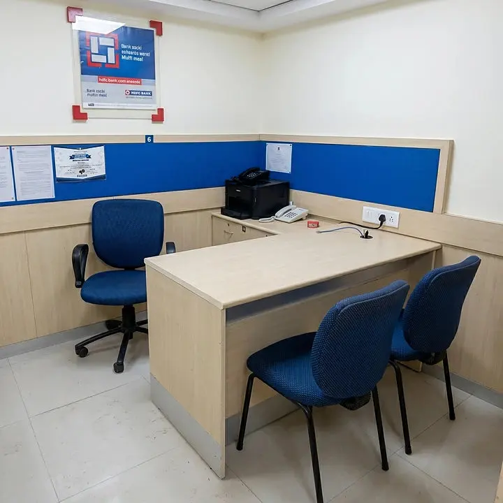 Desk at HDFC Bank Jaipur